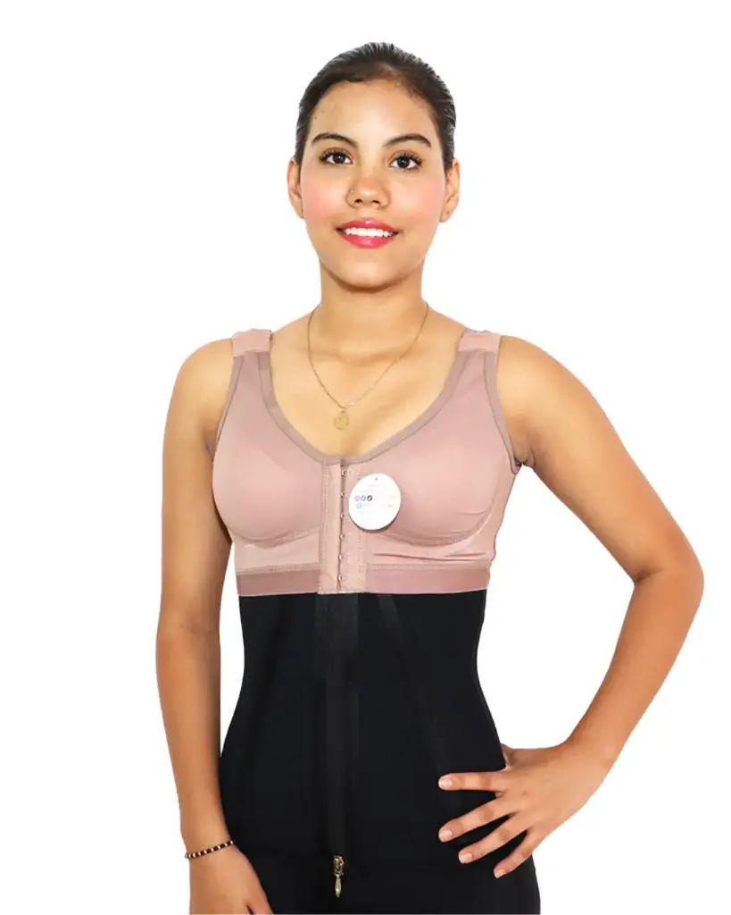 Brasier postoperatorio corrector (Beige, XS)