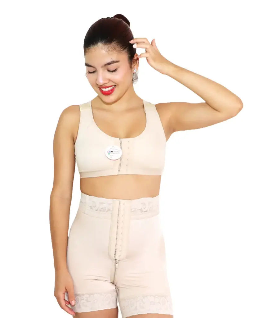 Short levanta cola corto (beige, XS)